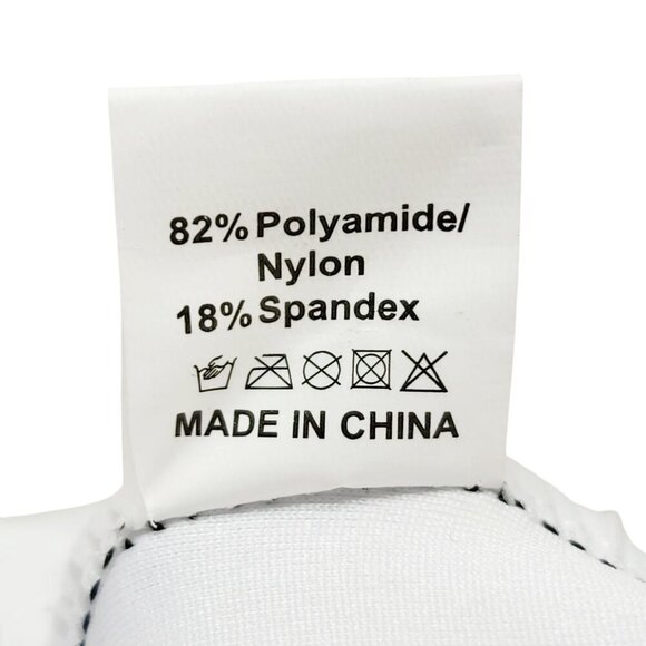 Striped Halter One-Piece Swimsuit Adjustable Straps Size XL Eomenie Black White - Picture 6 of 13